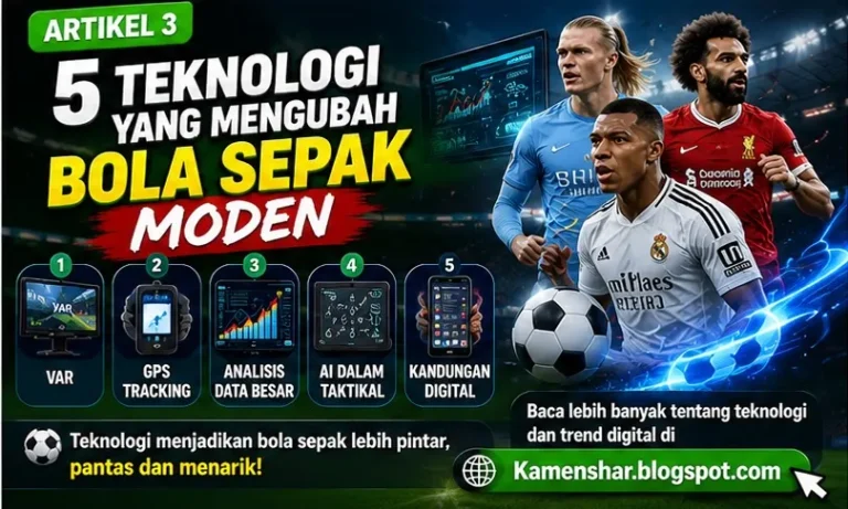 Teknologi Yang Mengubah Bola Sepak Moden